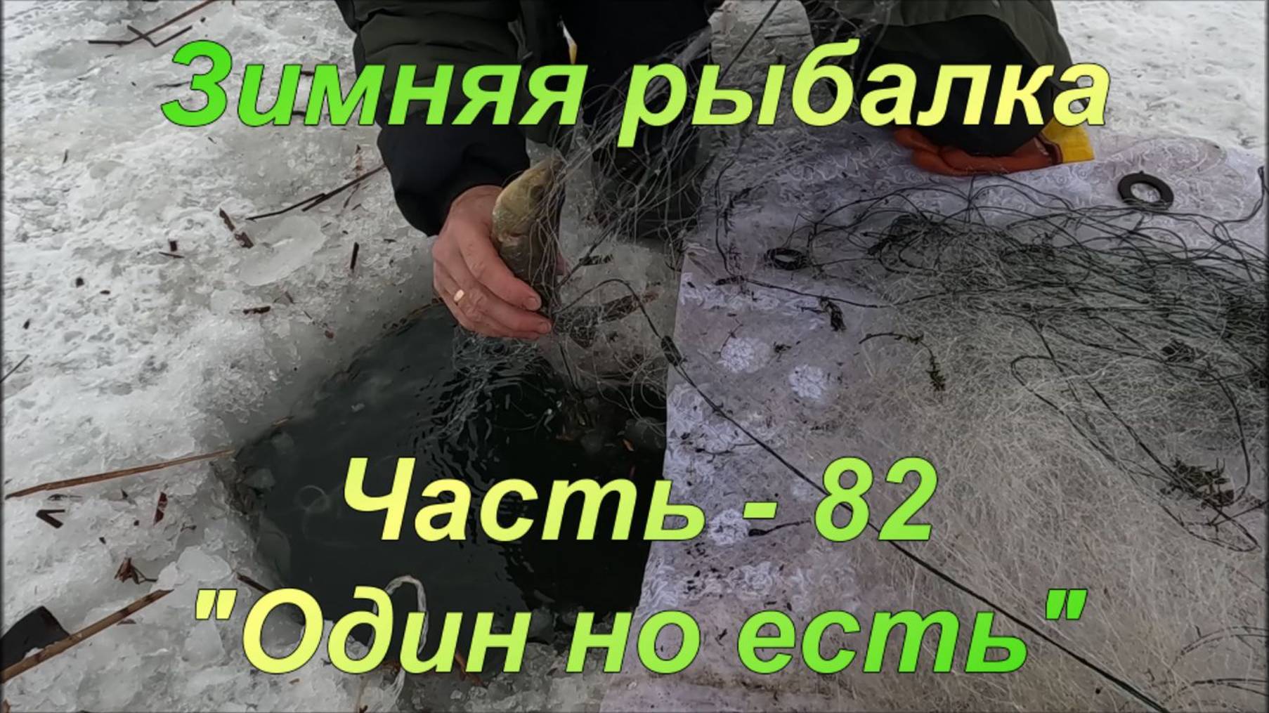 Зимняя рыбалка. Часть - 82. "Один но есть". смотреть онлайн