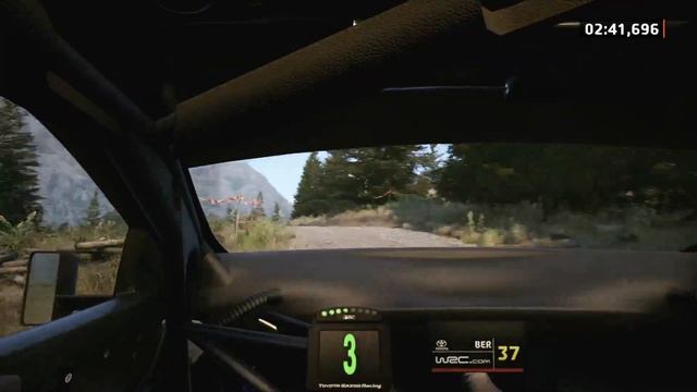 World record EA Sports WRC!!!! Chile "Rïo Claro"// Toyota Yaris Rally1// смотреть онлайн