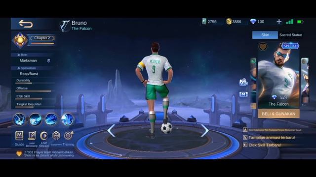 Skin Special Bruno The Falcon смотреть онлайн