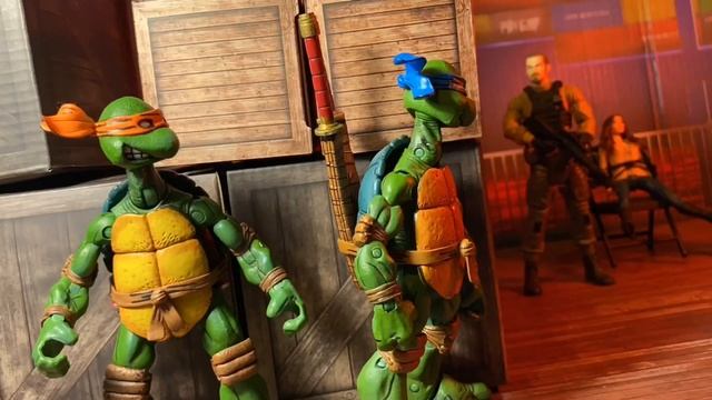 TMNT vs Bebop & Rocksteady TMNT Stop Motion смотреть онлайн
