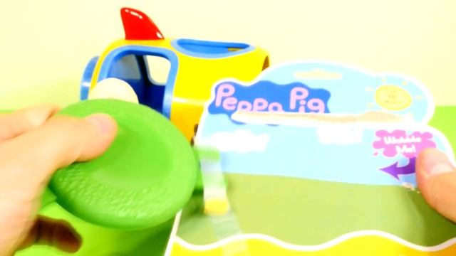 Peppa Pig Weebles Rockin' Rocket Spaceship Play Doh Peppa Astronaut Danny Dog Muddy Puddles Toys смотреть онлайн