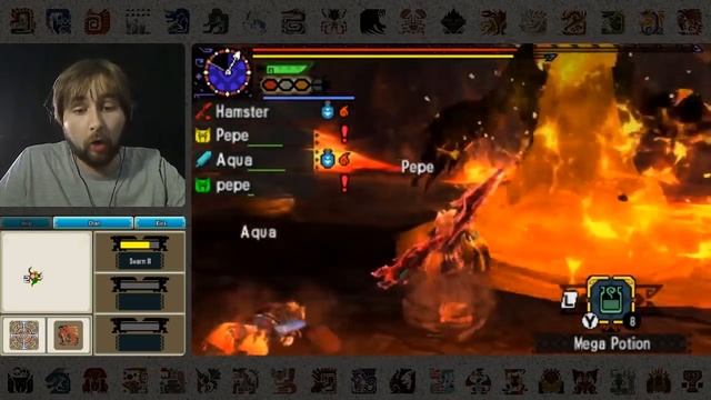 MHGen Ep.94 AGNAKTOR FLAMING MAGMA CROCODILE! смотреть онлайн