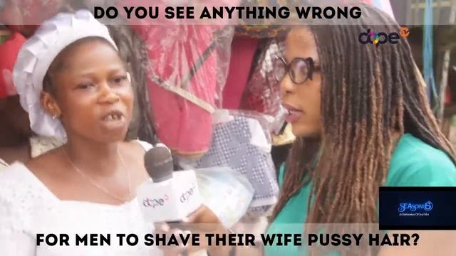 Do You See Anything Wrong With Men Shaving Their Wife's Pubic Hair? || Vox Pop смотреть онлайн