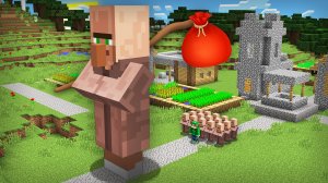 ПОЧЕМУ ЖИТЕЛЯ ГИГАНТА ВЫГНАЛИ ИЗ ДЕРЕВНИ НОМЕР 13 В МАЙНКРАФТ | Риколит Minecraft