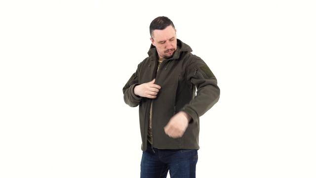 Куртка Rosomaha Штурм мембранный флис хаки смотреть онлайн