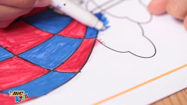 Using BIC KIDS Color & Erase coloring felt pen - 2014 video смотреть онлайн