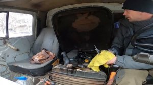 Начало. Уаз буханка, снимаю двигатель.