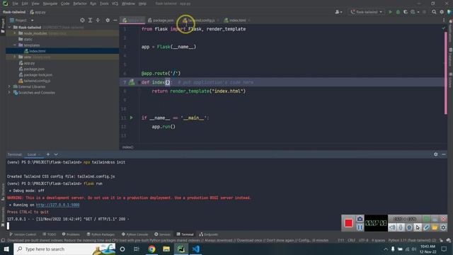 Install Tailwind CSS with Flask framework - Easiest way #tailwindcss #flask смотреть онлайн