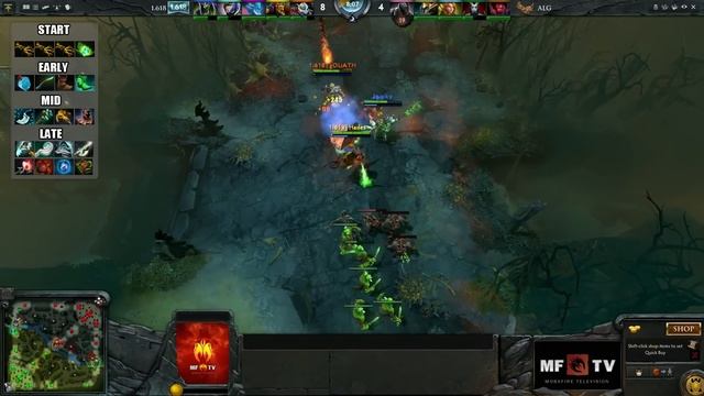 DOTAFIRE - The Batrider Guide with Heazle смотреть онлайн