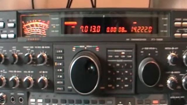 YAESU FT-2000D Sync FT-1000D  CW