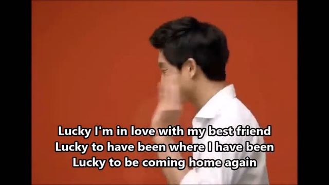 Gong Yoo and Park Ji Yoon duet -- LUCKY with Lyrics смотреть онлайн