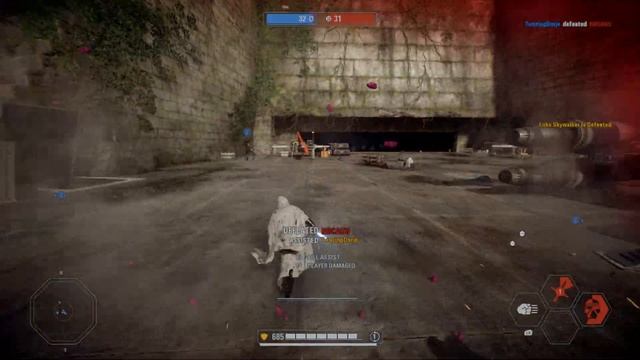 Princess Leia gets destroyed after shotting my body! (Star Wars Battlefront 2) HvV #73 смотреть онлайн