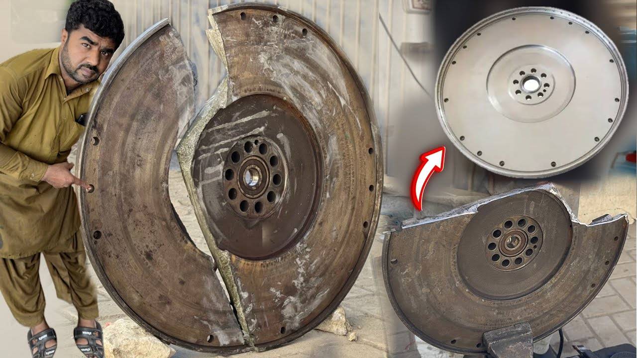 Моя Собственноручно Подготовленная Техника Странной Поломки Маховика Сцепления тяжелого грузовика смотреть онлайн