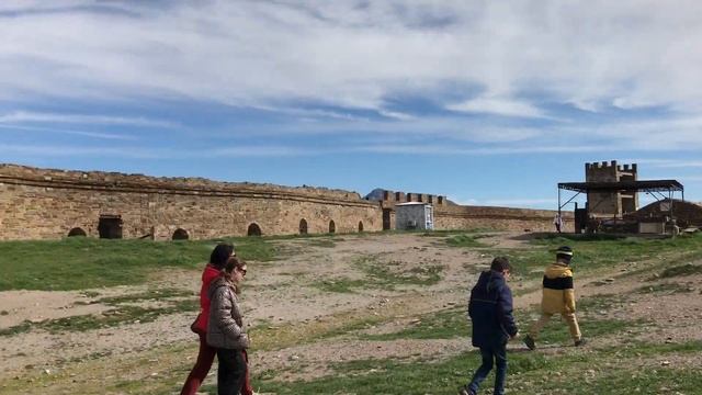 Судакская крепость в Крыму смотреть онлайн