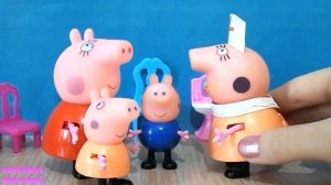 #Свинка #Пеппа и #Джордж ставят #Укол у Доктора  #Мультик из игрушек  #PeppaPig