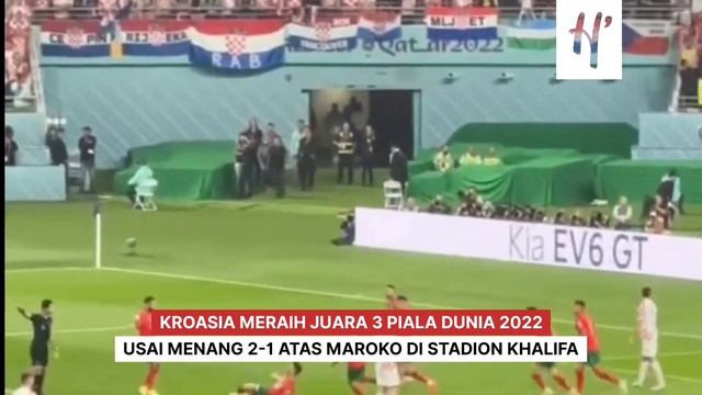 Peluk Sang Ayah, Selebrasi Luka Modric Juara 3 Piala Dunia 2022 смотреть онлайн