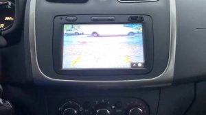 Камера заднего вида Renault Sandero