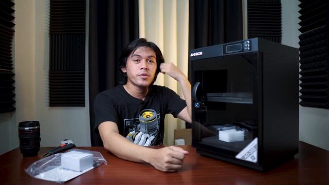 Mini-fridge for creators! ANDBON AD-30S Dry Cabinet Unboxing & First Impressions смотреть онлайн