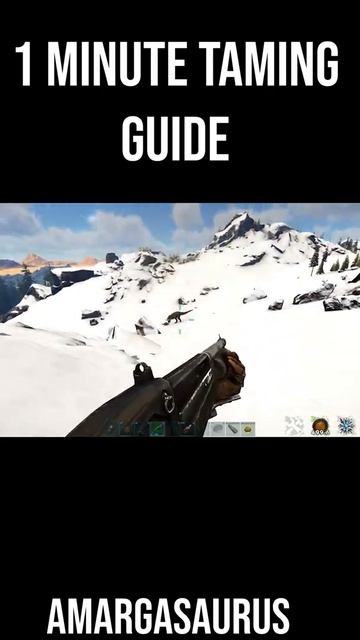 How To Tame An Amargasaurus In 1 Minute #shorts смотреть онлайн