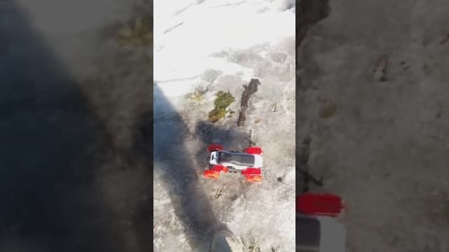 Гуляем! Решили запустить по горки машинку на пульте управления! 🎢🚔 смотреть онлайн
