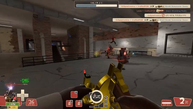 TeamFortress2 PotatoMvM Titanium Tank GamePlay: Entertainer's Entourage смотреть онлайн
