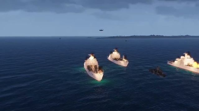 Today, 6 NATO cargo ships carrying tanks and artillery were attacked by Russian helicopters, Arma3 смотреть онлайн