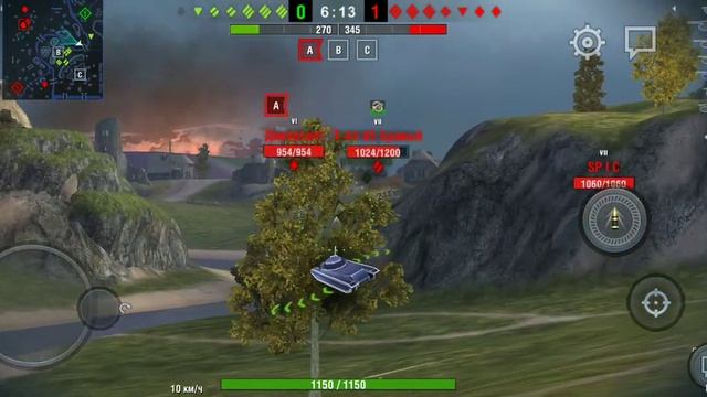 Обзор танка ARL 44 в игре WoT Blitz смотреть онлайн