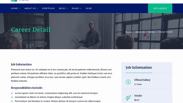 Bizz - Business Consulting and Agency for Joomla template | Themeforest Templates смотреть онлайн