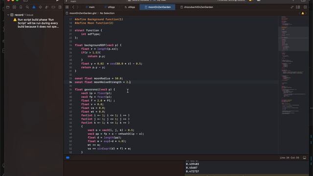 Art coding: moon on zen garden set camera position смотреть онлайн