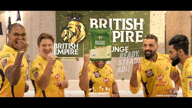 British Empire x CSK #ReadySteadyAdi TVC| SNJ Group Official Sponsor- Chennai Super Kings, IPL 2020 смотреть онлайн