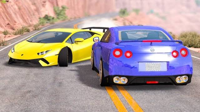 ЭКСТРЕМАЛЬНЫЕ аварии УАУ - BeamNG Drive смотреть онлайн