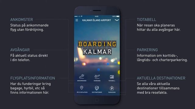 Presentation UX Kalmar Öland Airport app смотреть онлайн