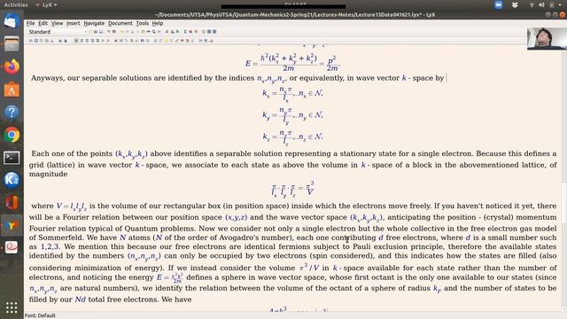 Lecture 13: IDENTICAL PARTICLES. Solids (Part 1) смотреть онлайн