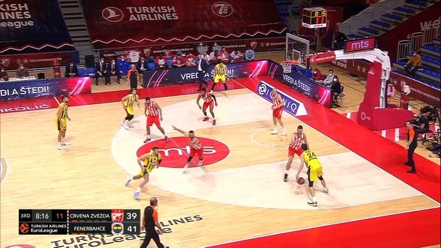 Johnny O'Bryant / Crvena Zvezda Vs. Fenerbahce смотреть онлайн