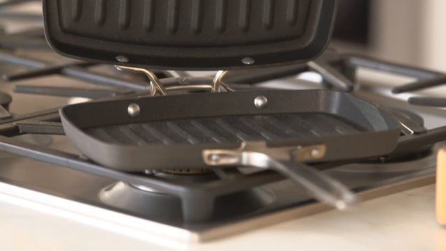 Calphalon Unison Nonstick Double Grill Pan Set | Williams-Sonoma смотреть онлайн