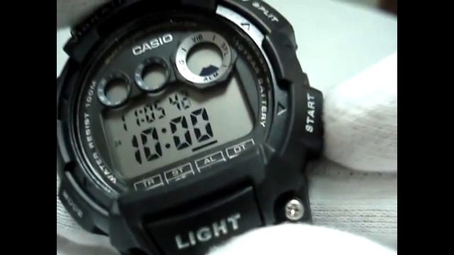 Casio W-735H Manual 3416 To Set Alarm