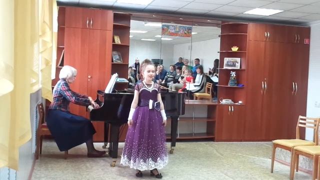 Милена Тилицкая, Сольное академическое пение, группа 2.