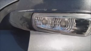 Как заменить повторитель поворота в зеркале машины Джили Эмгранд ЕС 7