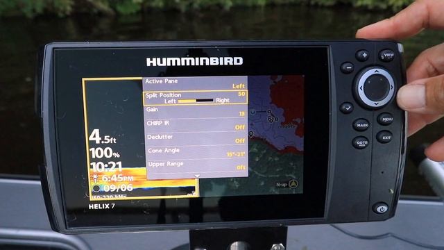 Humminbird HELIX Quick Tip: Adjust Split Position смотреть онлайн