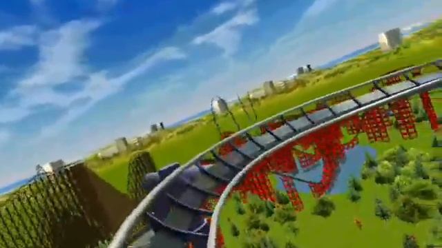 RCT3 Coaster "Supernova", part of Dreamland U.S.A. смотреть онлайн