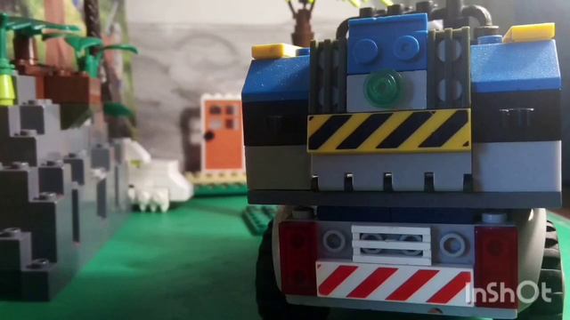 мезозойское господство пролог охота на дилофозавра #динозавры #lego #legoanimation