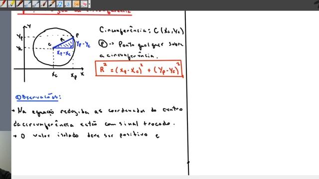 Geometria analítica - Equação reduzida da circunferência смотреть онлайн