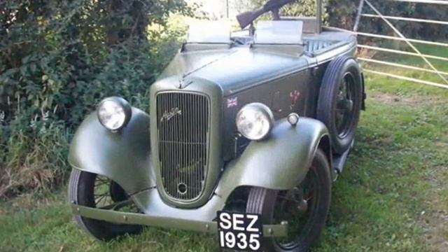 Austin Seven WW2 Military Reconnaissance Vehicle смотреть онлайн