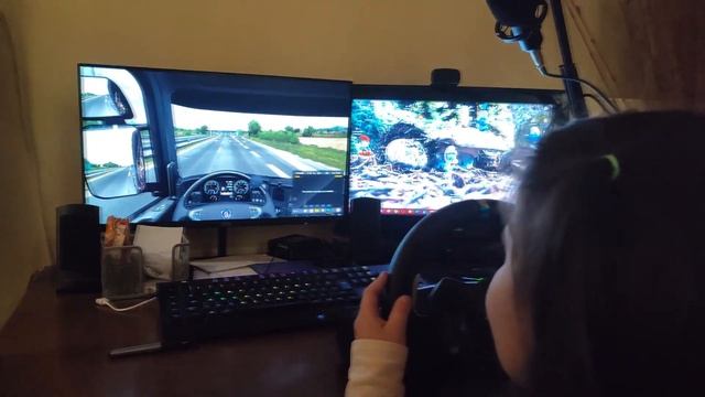 ✅[ETS2 ] 😁😁 When the daughter is jealous of her mother !!! 😁😁 смотреть онлайн