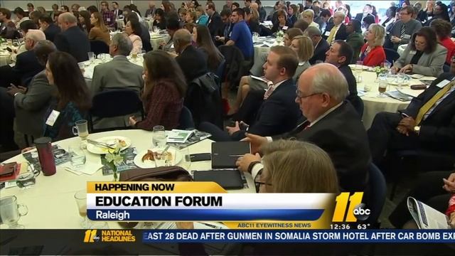 Governor Cooper discusses education at Eggs and Issues forum - ABC 11 смотреть онлайн