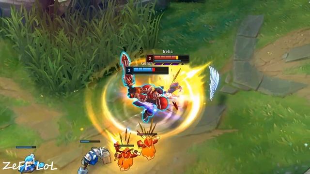 2 Level İrelia VS Garen смотреть онлайн