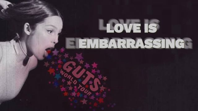 Olivia Rodrigo - Love Is Embarrassing (Guts Tour) [ Live Studio Versión] Olivia Visuali