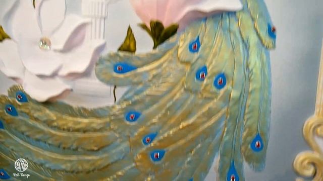 БАРЕЛЬЕФ ПАВЛИН