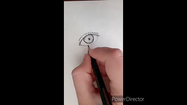 How to draw an eye.Speed drawing смотреть онлайн