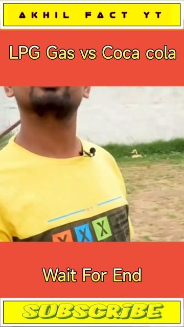 LPG Gas vs Coca cola experiment #shorts #shortsvideo #cocacola смотреть онлайн